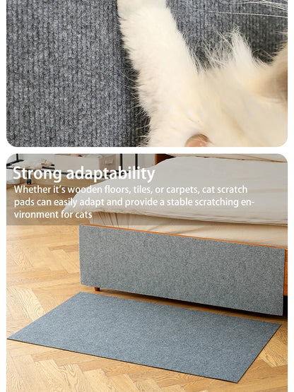 Trimmable Self-Adhesive Cat Scratch Mat